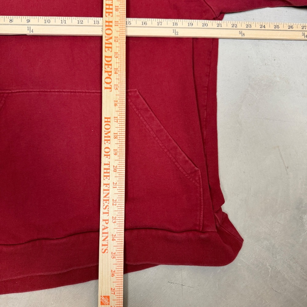 Oakley Mens Regular Fit Logo Hoodie Sweatshirt Red Large CA35460 RN96548 - Picture 4 of 4